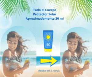 infografía: protección solar