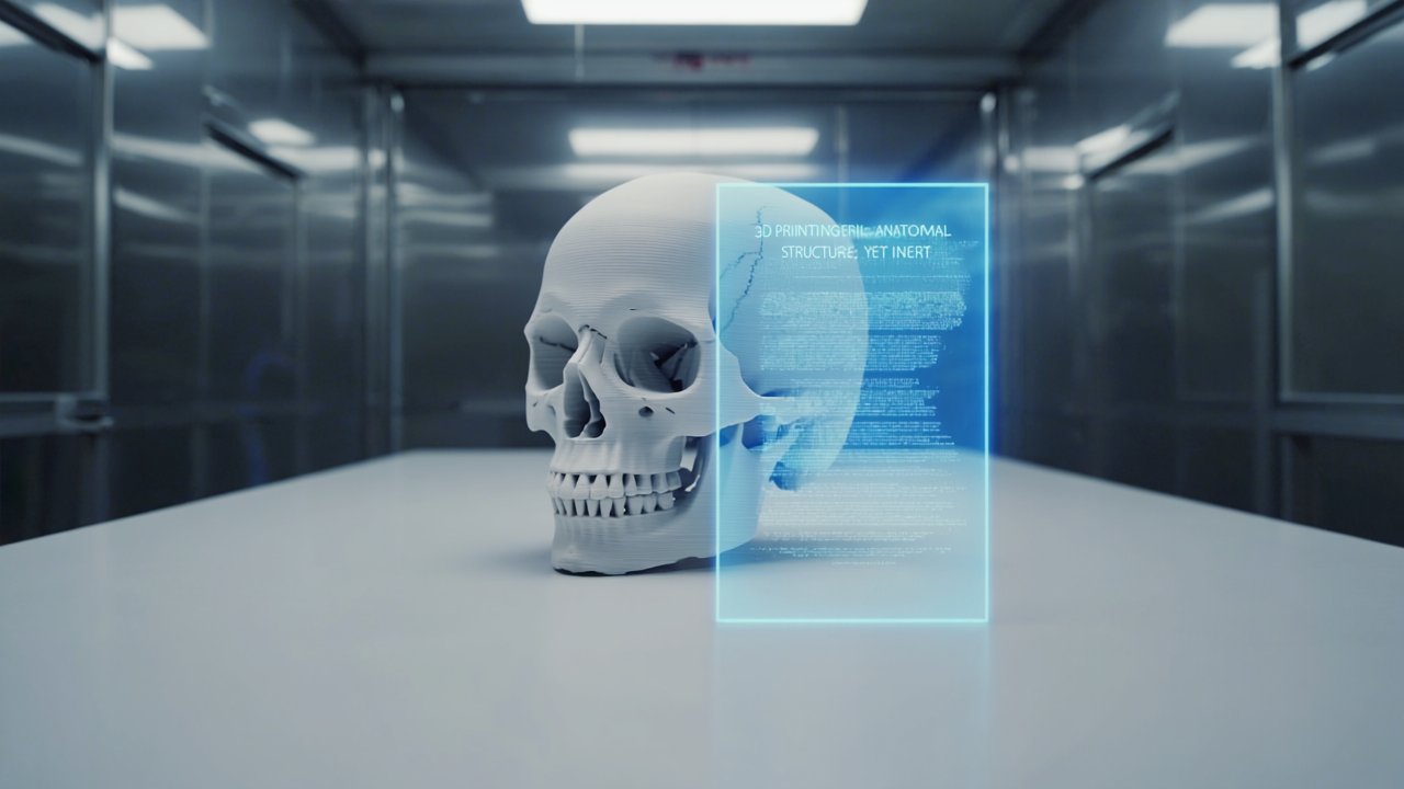 Cerebro impreso con impresora 3d