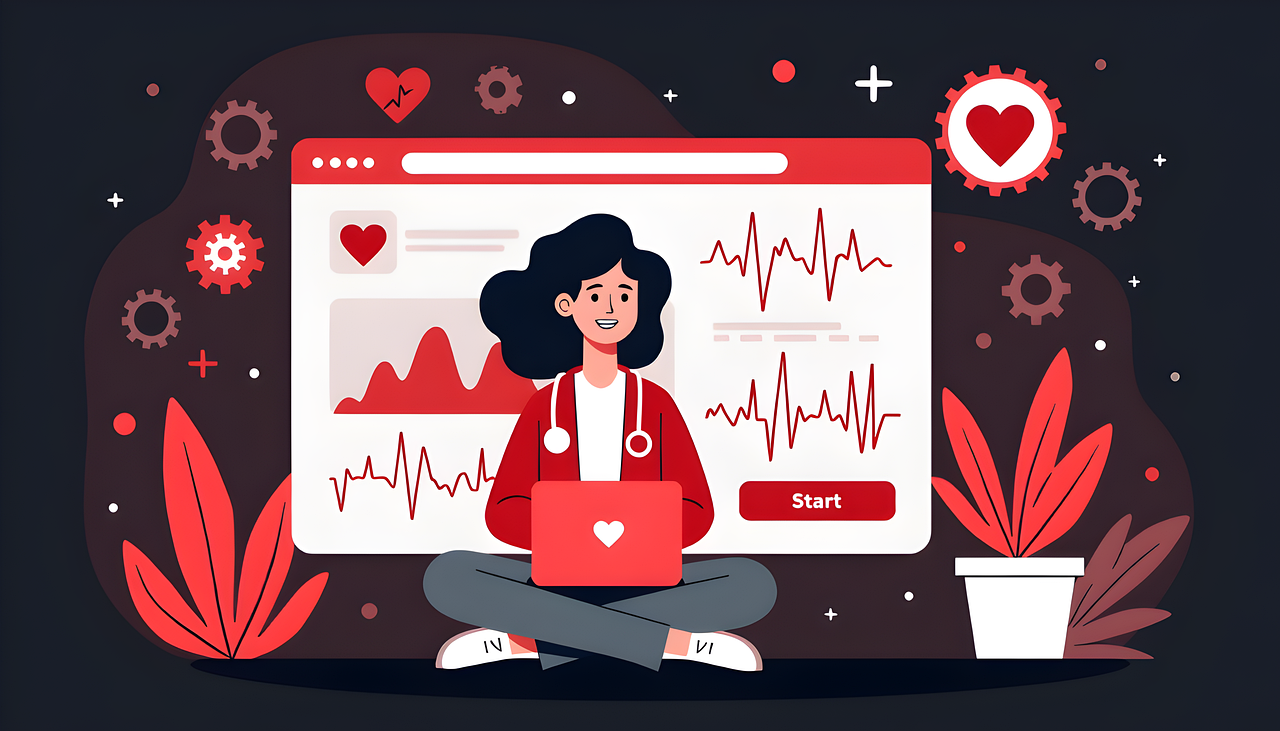 Interfaz de IA médica destacando nódulo pulmonar para revisión del radiólogo - IA como exoesqueleto cognitivo