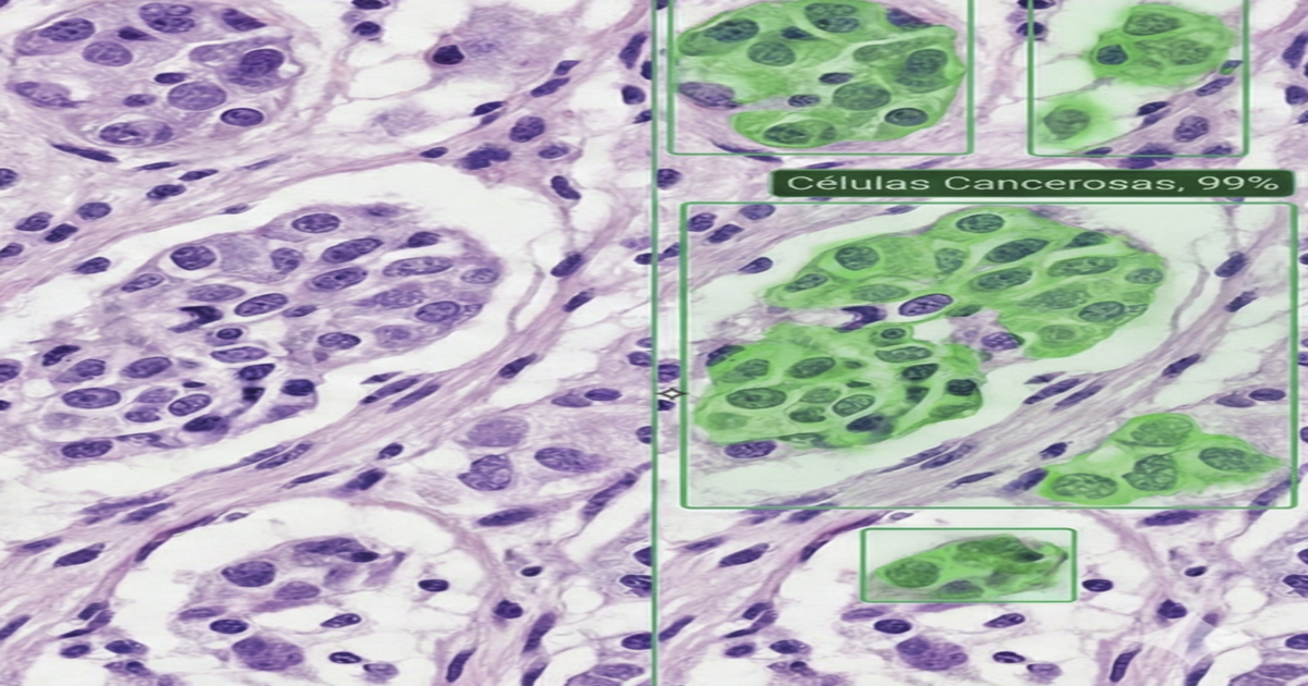 IA en patología digital: análisis de WSI, mapas de calor, segmentación y apoyo al patólogo